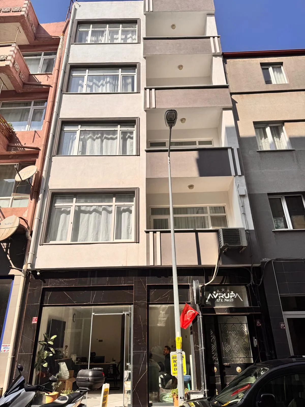 Avrupa Apart Otel Dış Görünüm